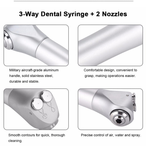 3 way dental syringe