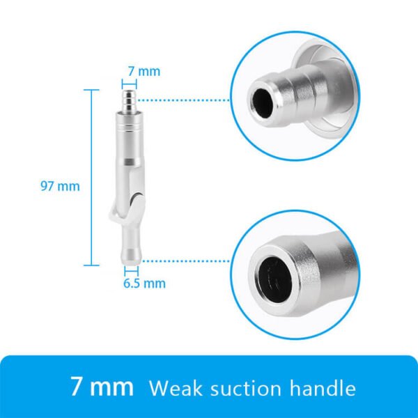 metal dental weak suction handle